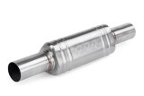 APR Front 304 Stainless Steel 3 Inch Muffler CBK0044 Muffler, Muffler, Steel, Brushed Finish, Triangular, Volkswagen, Each thumbnail 3