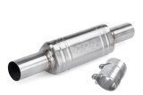 APR Front 304 Stainless Steel 3 Inch Muffler CBK0044 Muffler, Muffler, Steel, Brushed Finish, Triangular, Volkswagen, Each thumbnail 4