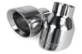 APR Round, Polished 2.50 Inch Exhaust Tip TPK0001 Tips, Clamp-on, Stainless Steel, Polished, Slant Cut, in. Inlet, 4.00 in. Outlet, Audi, Porsche, Volkswagen, Pair thumbnail 5