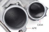 APR Aluminum Intake Tubes CI100038-C Air Tubes, Aluminum, Natural, 4.00 in. Diameter, Audi, 2.5L, Each thumbnail 5