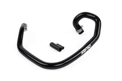 APR Intake System Coolant Hoses CI100052-D Hose, Silicone, Black, Logo, Audi, Volkswagen, Each thumbnail 2