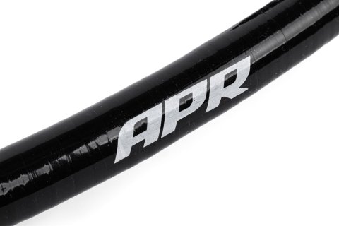 APR Intake System Coolant Hoses CI100052-D Hose, Silicone, Black, Logo, Audi, Volkswagen, Each thumbnail 3