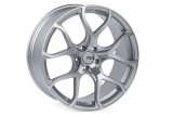 APR A01 Flow-Formed Hyper Silver Wheels 20x9 Wheel, Flow Formed, Aluminum, Silver, Satin, 20 in. x 9 in., +42mm Offset, 5 x 112mm Bolt Pattern, Each thumbnail 4