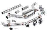 APR Cat-Back Exhaust Systems CBK0006 Systems, Cat-Back, Single In/Dual Out, Stainless Steel, Natural, Split Rear Exit, Polished Tips, Volkswagen, 2.0L, Kit thumbnail 7