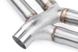 APR Axle Back Exhaust Systems CBK0032 Systems, Back, Rear Section, Stainless Steel, Natural, Split Rear Exit, Volkswagen, 2.0L, Kit thumbnail 1