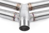 APR Axle Back Exhaust Systems CBK0032 Systems, Back, Rear Section, Stainless Steel, Natural, Split Rear Exit, Volkswagen, 2.0L, Kit thumbnail 4