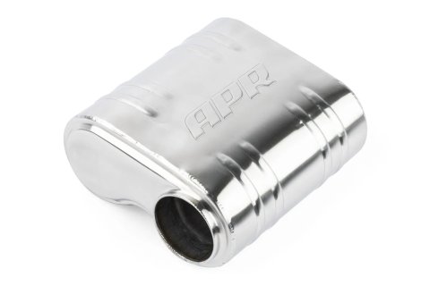 APR Premium Helmholtz 3 Inch Resonator MUH0015 Exhaust Resonator, Resonator, 304 Stainless Steel, Brushed, in. Inlet/Outlet, 9.57 in. Length, Each thumbnail 1