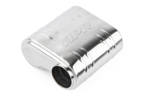 APR Premium Helmholtz 3 Inch Resonator MUH0015 Exhaust Resonator, Resonator, 304 Stainless Steel, Brushed, in. Inlet/Outlet, 9.57 in. Length, Each thumbnail 2