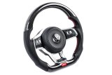 APR Steering Wheels MS100201 Wheels, Wheel, Carbon Fiber/Leather, Black, Red Stitching, Paddle Shift, Each thumbnail 7