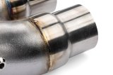 APR Cat-Back Exhaust Systems CBK0046 System, Cat-Back, Stainless Steel, Natural, Rear Exit, Polished Tips, Volkswagen, 1.8L, Kit thumbnail 2