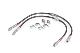 APR Braided Stainless Steel Direct-Fit Brake Lines BRK00050 Lines, Front, Braid, Black, Audi, Volkswagen, Pair thumbnail 5