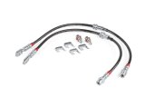 APR Braided Stainless Steel Direct-Fit Brake Lines BRK00050 Lines, Front, Braid, Black, Audi, Volkswagen, Pair thumbnail 8