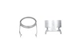 APR Fuel Injector Retainer Rings Z1001313 Retaining Clips, Top Mount, Steel, Audi, Volkswagen, Each thumbnail 1