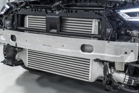 APR Intercooler Systems IC100026 Intercooler, Aluminum, Natural Finish, Pipes, Silicon, Black, Audi, Kit thumbnail 1