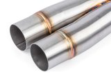 APR X-Pipes CBK0027 Exhaust Crossover Pipes, X-Pipes, Stainless Steel, Brushed, 3.00 in. Inlets, 2.75 in. Outlets, Audi, Each thumbnail 3