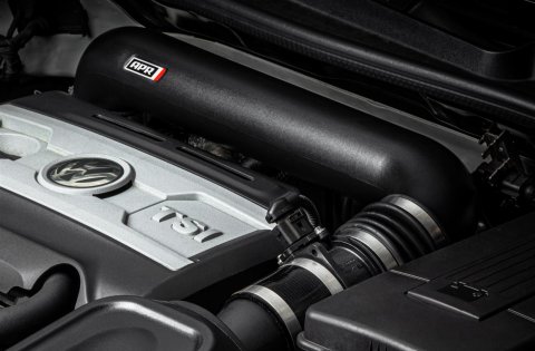 APR Carbon Fiber Intake Tubes CI100039-B Air Tubes, Rear Turbo Inlet Pipe, Black, Audi, Volkswagen, 2.0L, Each thumbnail 5
