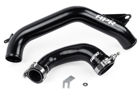 APR Turbo Outlet Pipes MS100193 Pipes, Aluminum, Black, Audi, Volkswagen, Kit