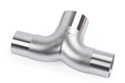 APR Cast Stainless Steel T Splitters EXH0433 Exhaust Splitter, Splitter, 3 in. Inlet, 2.5 in. Dual Outlets, Steel, Natural, Each thumbnail 4