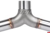 APR Cat-Back Exhaust Systems CBK0001 System, Cat-Back, Stainless, Brushed, Split Rear Exit, Polished Tips, Volkswagen, Kit thumbnail 1