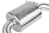APR Cat-Back Exhaust Systems CBK0001 System, Cat-Back, Stainless, Brushed, Split Rear Exit, Polished Tips, Volkswagen, Kit thumbnail 3