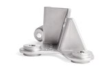 APR Shifter Cable Brackets MS100084 Adapters, Brackets, Stainless Steel, Natural, Audi, Volkswagen, Each thumbnail 2