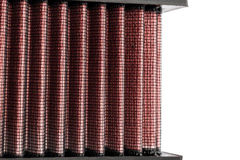 APR Replacement Air Intake Filters RF100032 Filter Element, Panel, Cotton Gauze, Red, Porsche, Each thumbnail 1