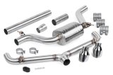 APR Cat-Back Exhaust Systems for 2018-2021 GTI - CBK0007 Systems, Cat-Back, Single In/Dual Out, Stainless Steel, Natural, Split Rear Exit, Polished Tips, Volkswagen, 2.0L, Kit thumbnail 2