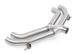 APR Cat-Back Exhaust Systems CBK0021 Systems, Cat-Back, Single In/Four Out, Stainless Steel, Natural, Split Rear Exit, Polished Tips, Volkswagen, 2.0L, Kit thumbnail 5