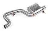 APR Cat-Back Exhaust Systems CBK0021 Systems, Cat-Back, Single In/Four Out, Stainless Steel, Natural, Split Rear Exit, Polished Tips, Volkswagen, 2.0L, Kit thumbnail 6