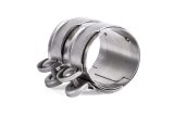 APR Slip Clamps EXH0122 Exhaust Clamps, Clamps, Band Clamp, Butt Joint, Stainless Steel, Natural, 3.00 in. Pipe Diameter, AWD Vehicles Only, Audi, Volkswagen, Each thumbnail 3