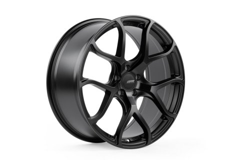 APR A01 Flow-Formed Satin Black Wheels 20x9 Wheels, A01, 20 x 9, +42 Offset, 5 x 112 mm Lug Pattern, Aluminum, Black, Audi, Ssat, Skoda,Volkswagen, Each thumbnail 2