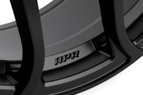 APR A01 Flow-Formed Satin Black Wheels 20x9 Wheels, A01, 20 x 9, +42 Offset, 5 x 112 mm Lug Pattern, Aluminum, Black, Audi, Ssat, Skoda,Volkswagen, Each thumbnail 5