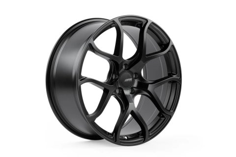 APR A01 Flow-Formed Satin Black Wheels 20x9 Wheels, A01, 20 x 9, +42 Offset, 5 x 112 mm Lug Pattern, Aluminum, Black, Audi, Ssat, Skoda,Volkswagen, Each thumbnail 6