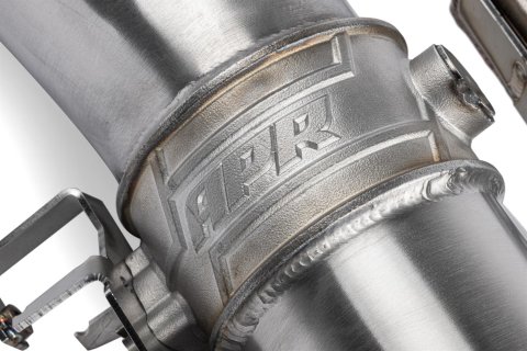 APR Cat-Back Exhaust Systems CBK0051 System, Catback, 304 Stainless Steel, Brushed, Split Rear Exit, Audi, Kit thumbnail 1