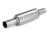 APR Front 304 Stainless Steel 3 Inch Muffler CBK0005 Mufflers, Front, Steel, Brushed, 3.00 in. Center Inlet/Outlet, Reversible, Volkswagen, Each thumbnail 1