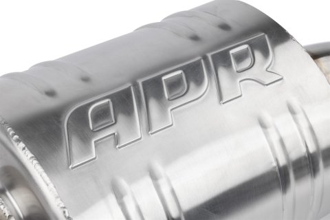 APR Cat-Back Exhaust Systems for 2018-2025 TIGUAN - CBK0055 System, Cat-Back, Stainless Steel, Natural, Rear Exit, Volkswagen, 2.0L, Kit thumbnail 2