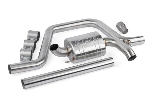 APR Cat-Back Exhaust Systems for 2018-2025 TIGUAN - CBK0055 System, Cat-Back, Stainless Steel, Natural, Rear Exit, Volkswagen, 2.0L, Kit thumbnail 4
