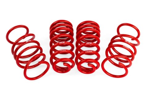 APR Roll-Control Lowering Springs SUS00017 Springs, Front and Rear, Red Powdercoated, Volkswagen, Set of 4 thumbnail 5