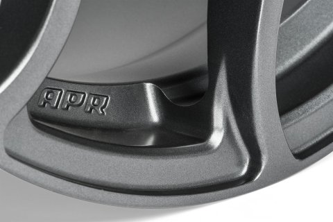 APR A01 Flow-Formed Gunmetal Wheels 19x8.5 Wheel, Flow Formed, Aluminum, Gunmetal, Satin, 19 in. x 8.5 in., +45mm Offset, 5 x 112mm Bolt Pattern, Each