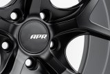 APR A01 Flow-Formed Satin Black Wheels 18x8.5 Wheel, Flow Formed, Aluminum, Black, Satin, 18 in. x 8.50 in., +45mm Offset, 5 x 112mm Bolt Pattern, Each thumbnail 1