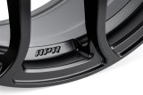APR A01 Flow-Formed Satin Black Wheels 18x8.5 Wheel, Flow Formed, Aluminum, Black, Satin, 18 in. x 8.50 in., +45mm Offset, 5 x 112mm Bolt Pattern, Each thumbnail 4