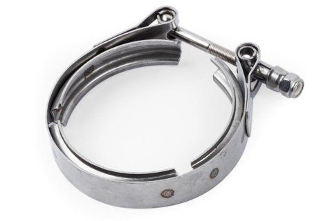 APR V-Band Clamps and Gasket EXH0375 Exhaust Clamp, V-Band, 2.50 in. Diameter, 304 Stainless Steel, Natural, Each