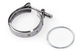 APR V-Band Clamps and Gasket EXH0375 Exhaust Clamp, V-Band, 2.50 in. Diameter, 304 Stainless Steel, Natural, Each thumbnail 2