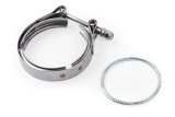 APR V-Band Clamps and Gasket EXH0375 Exhaust Clamp, V-Band, 2.50 in. Diameter, 304 Stainless Steel, Natural, Each thumbnail 4