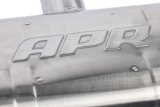 APR Cat-Back Exhaust Systems for 2022-2025 GTI - CBK0047 System, Catback, 304 Stainless Steel, Brushed, Split Rear Exit, Polished Tips, Volkswagen, Kit thumbnail 2