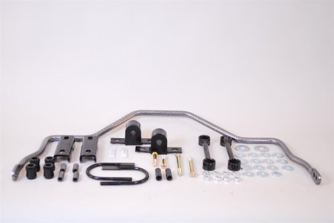 Hellwig Anti-Sway Bars 6808 Sway Bar, Gray Hammertone, Chromoly Steel, Rear, Ford, Kit thumbnail 1