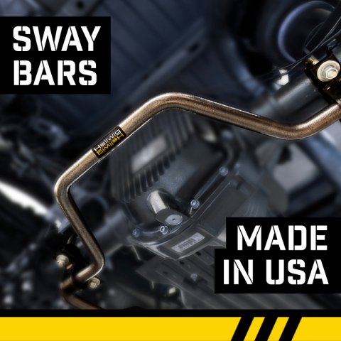 Hellwig Anti-Sway Bars for 2021 BRONCO - 7909 Sway Bar, Gray Hammertone, Chromoly Steel, Solid, Rear, 7/8 in. Diameter, Ford, Kit thumbnail 1