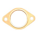 SCE Pro Copper Embossed Exhaust Flange Gaskets 4225 Collector Gasket, Copper, 2-Hole, 2.25 in. Inside Diameter, Each thumbnail 3