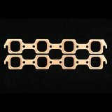 SCE Pro Copper Embossed Exhaust Gaskets 4236 Gaskets, Copper, Embossed, Ford, Small Block, Pair thumbnail 1