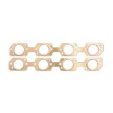 SCE Pro Copper Embossed Exhaust Gaskets 4436 Gaskets, Header, Copper, Ford, Small Block, Pair thumbnail 1